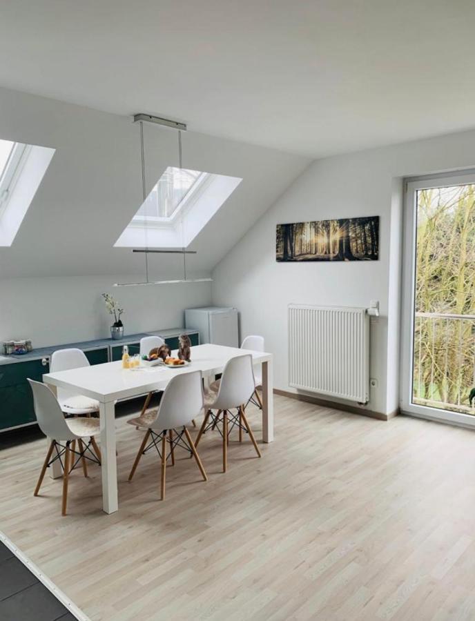 Haus Am Hang; Ferienwohnung Fernblick Щолберг Екстериор снимка